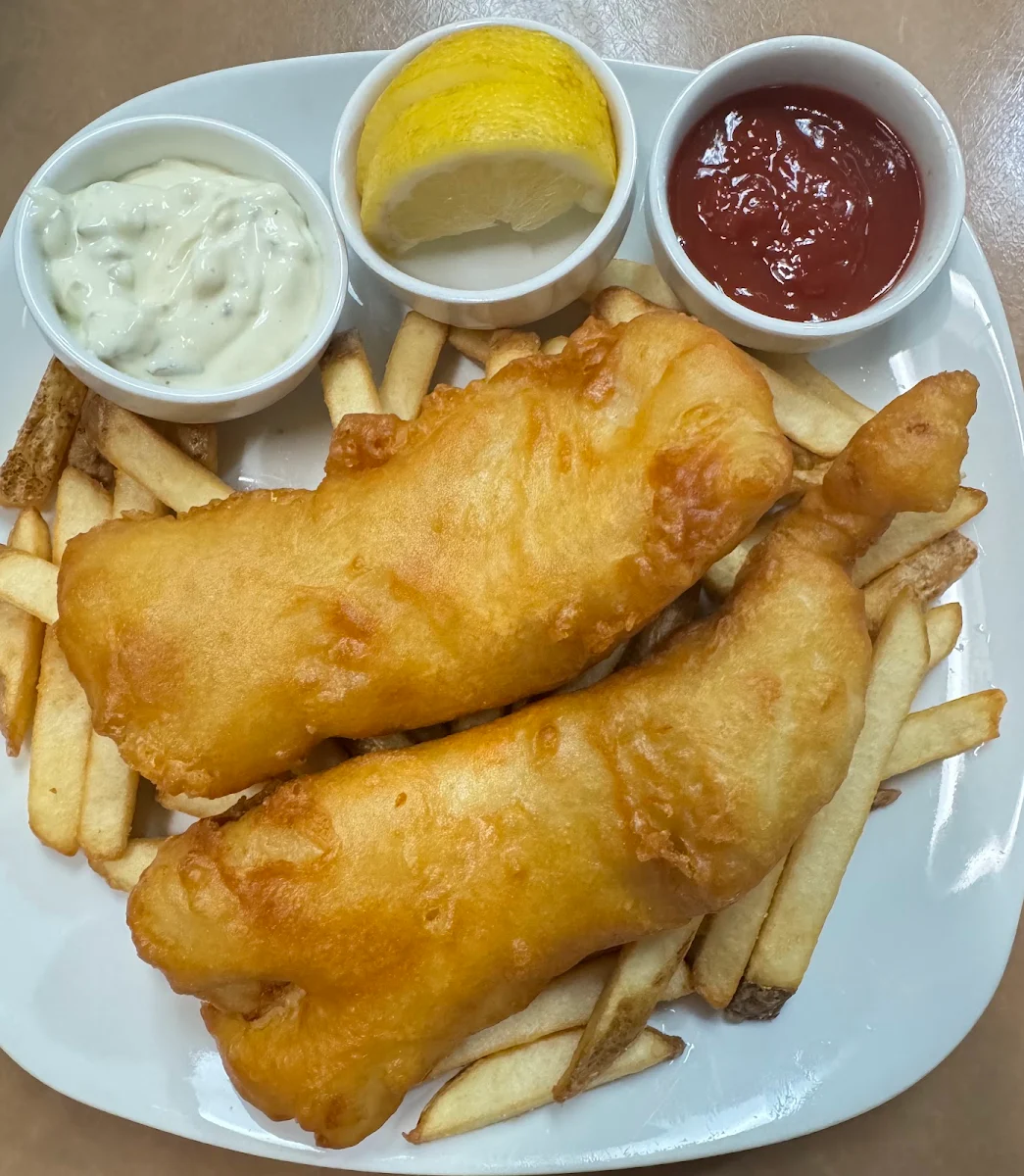 fish & chips 炸鱼薯条
